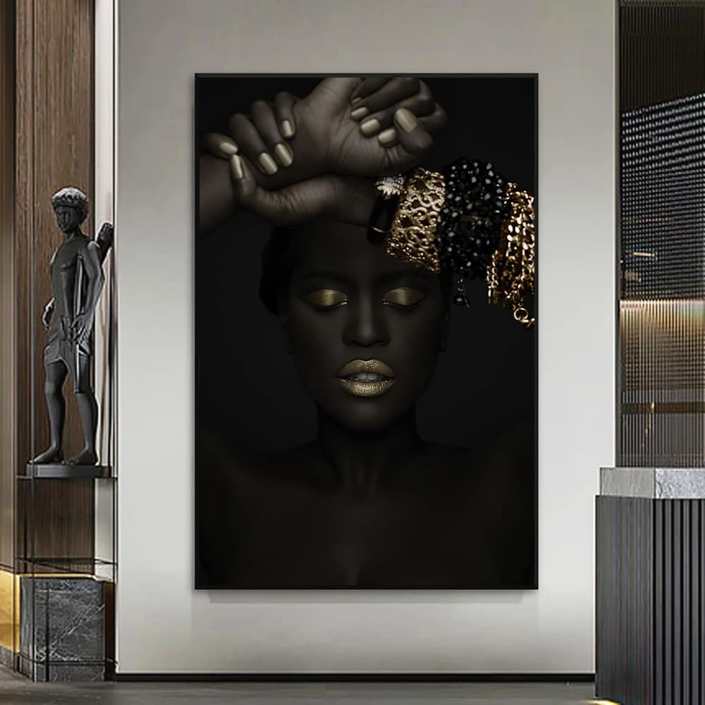 Amazon.co.jp: 現代のセクシーな黒人女性ポスタープリント写真